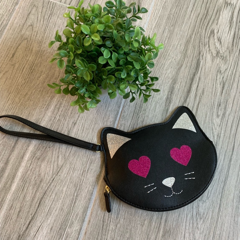 NWOT Betsey Johnson Cat Wristlet